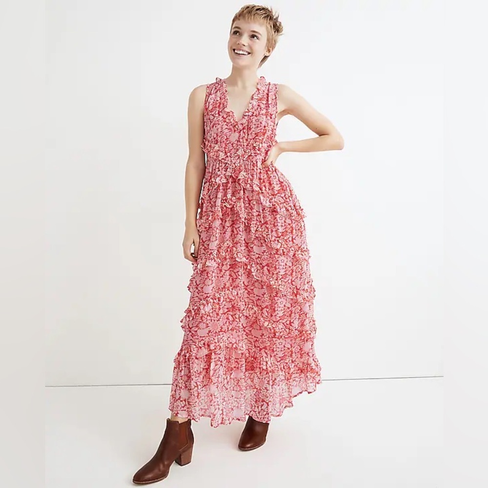 Banjanan Red Maxi Dress M